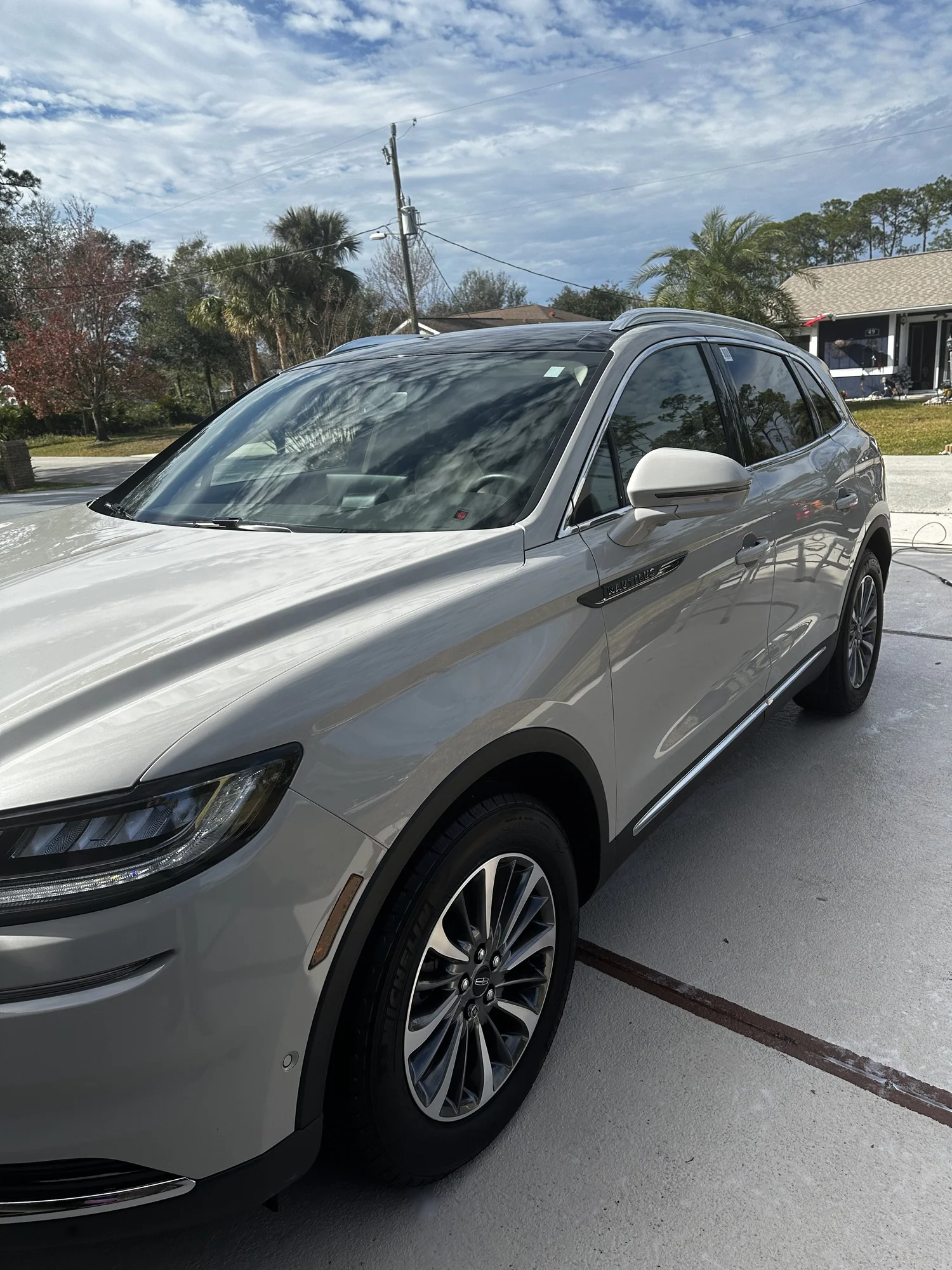 Professionally detailed company SUV. Fleet detailing by XP Detailing in Palm Coast Florida