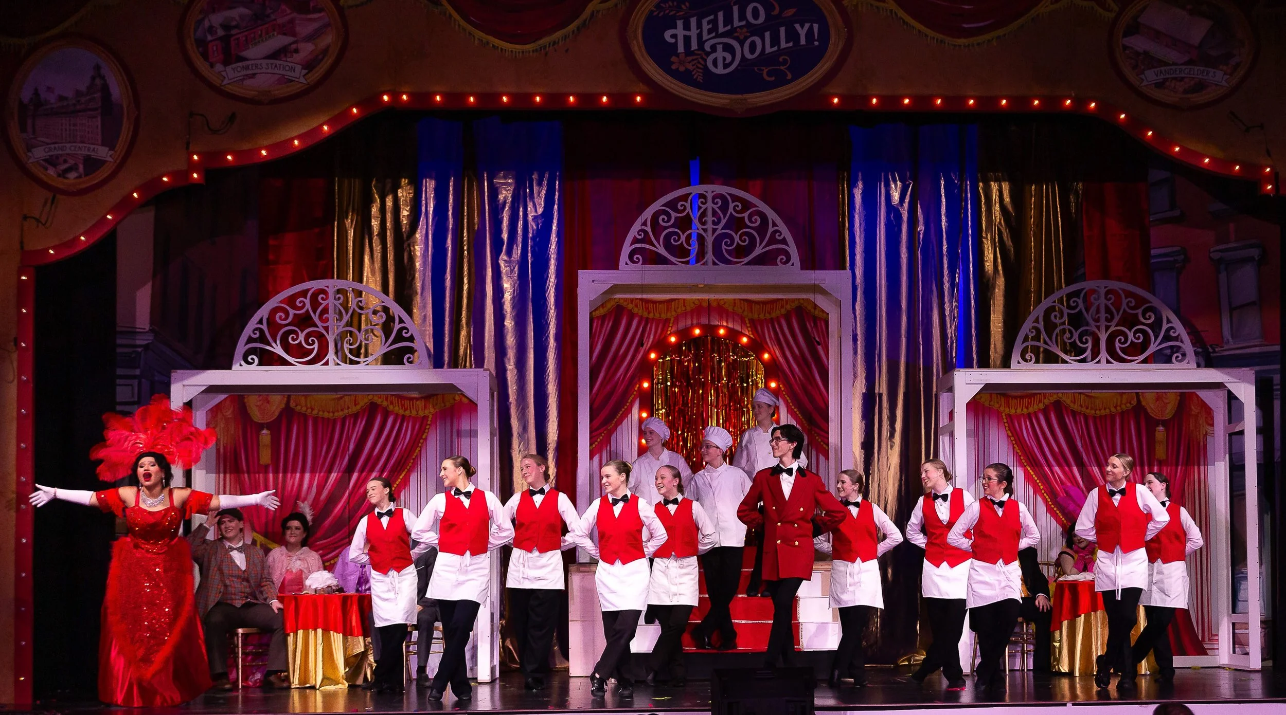 Hello Dolly - 2024      Lighting design: Jim Hughes