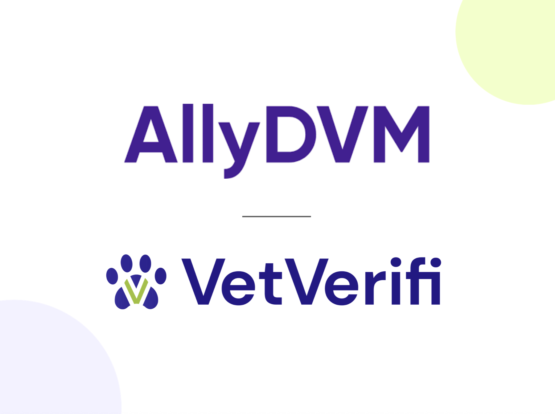 VetVerifi Partners with AllyDVM and MWI Animal Health to Strengthen Veterinary Connectivity