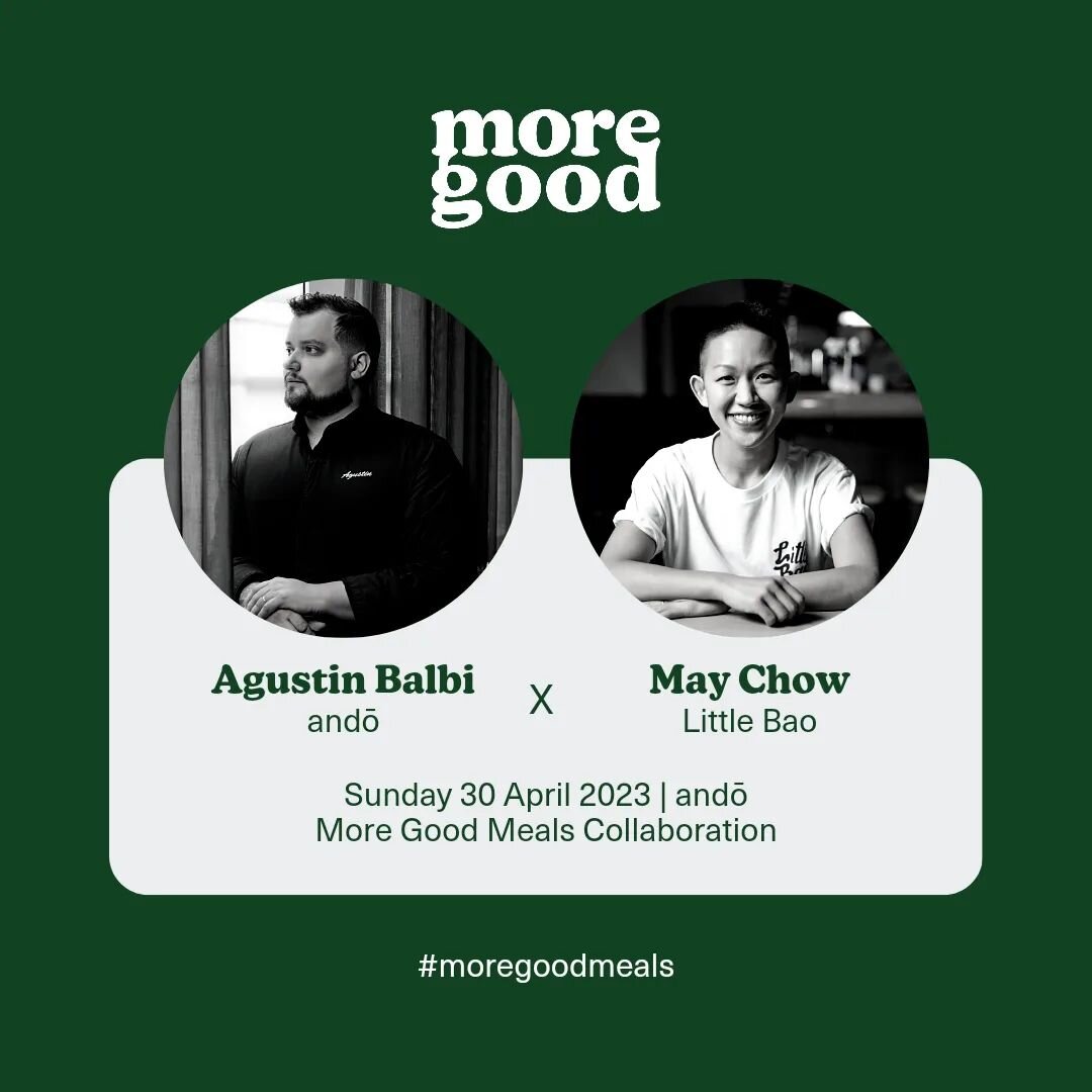 🟢 Next up, Agustin Balbi has invited chef May Chow of Little Bao to prepare #MoreGoodMeals. These nutritious meals will then be donated to the homeless in Tai Kok Tsui.
