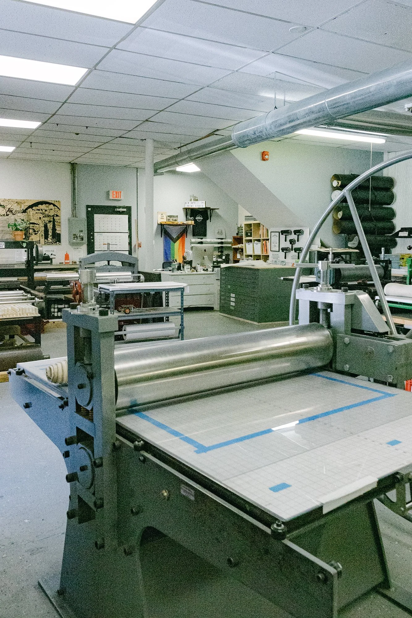 Printshop Tour | New Impressions Print Studio — Print Club Ltd.