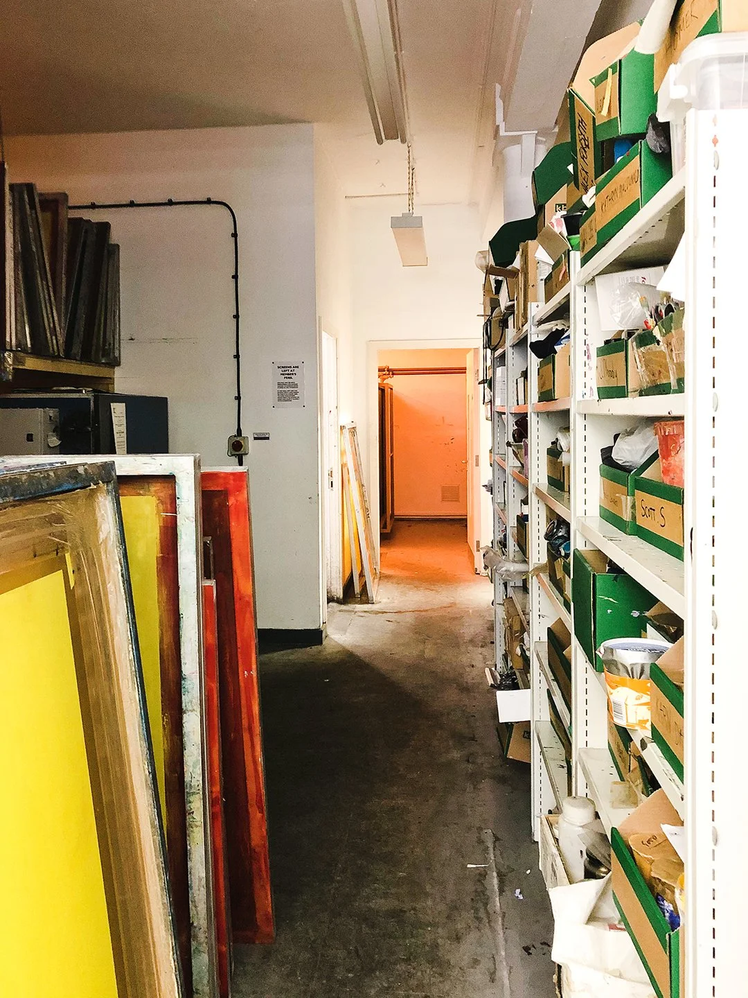 Tour Glasgow Print Studio — Print Club Ltd.