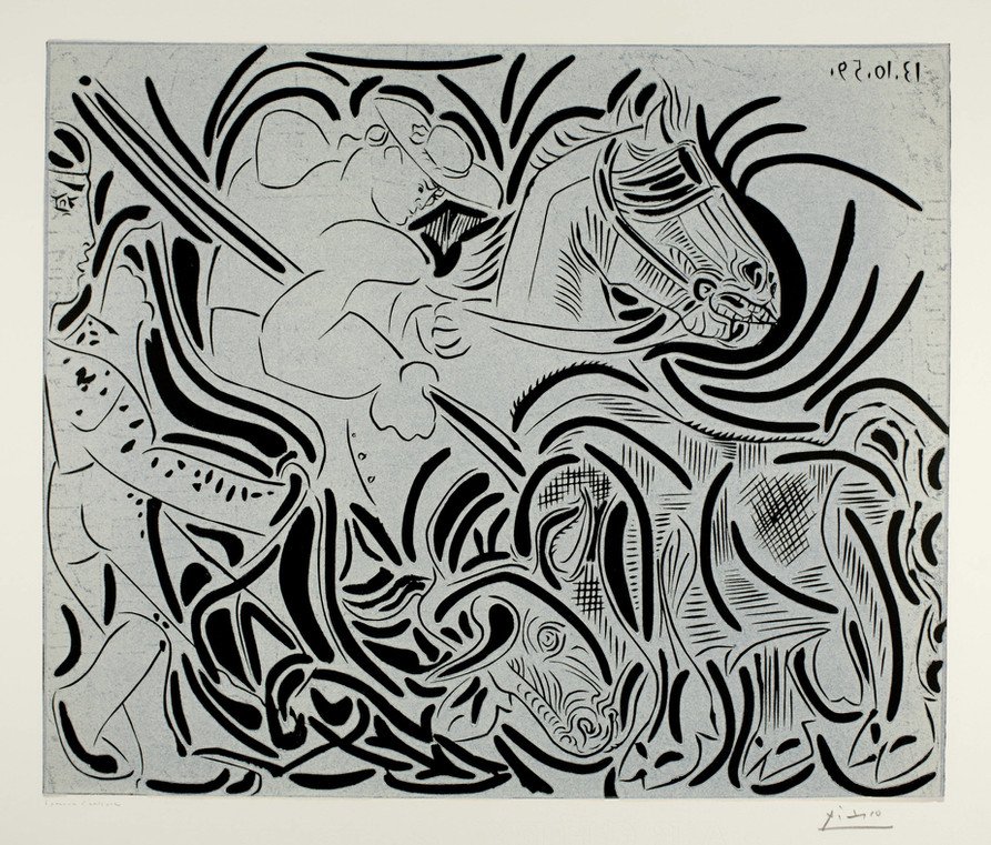 “Pique. III”, Pablo Picasso, 1959