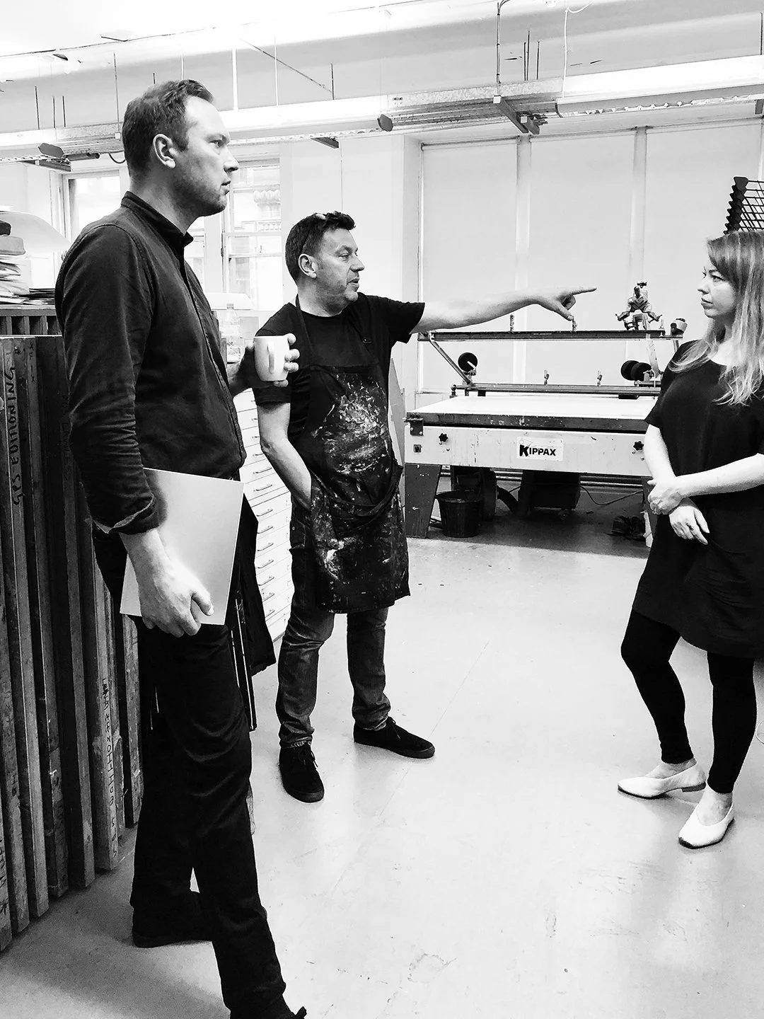 Tour Glasgow Print Studio — Print Club Ltd.