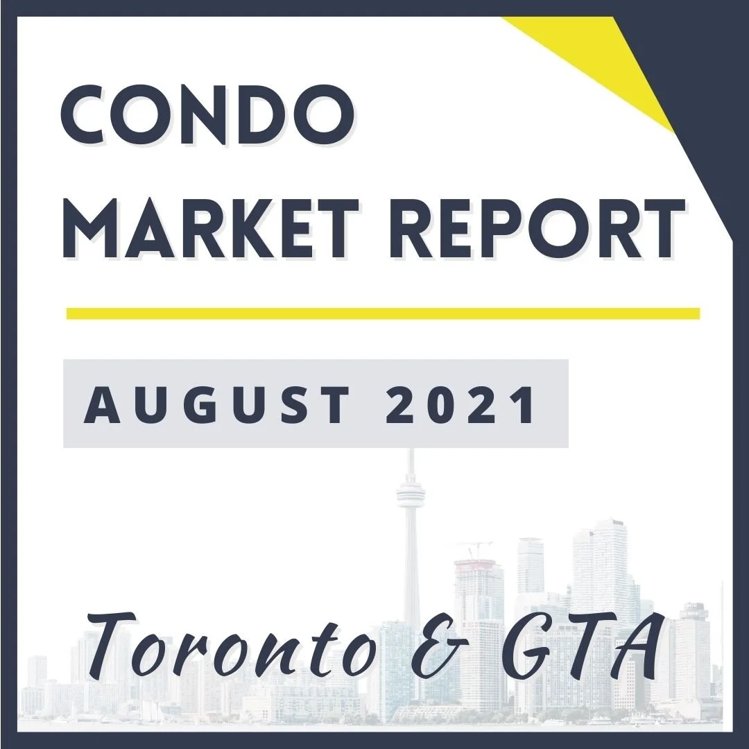 Toronto Condo Market Report • August 2021