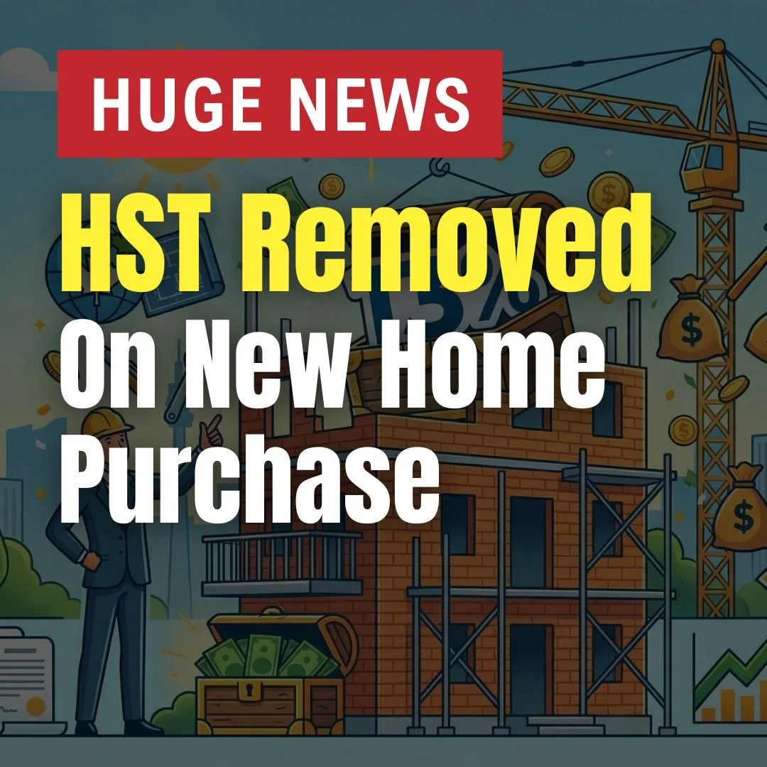 Ontario Is Removing HST on ALL Pre-Construction — Here's What That Means for Your Portfolio