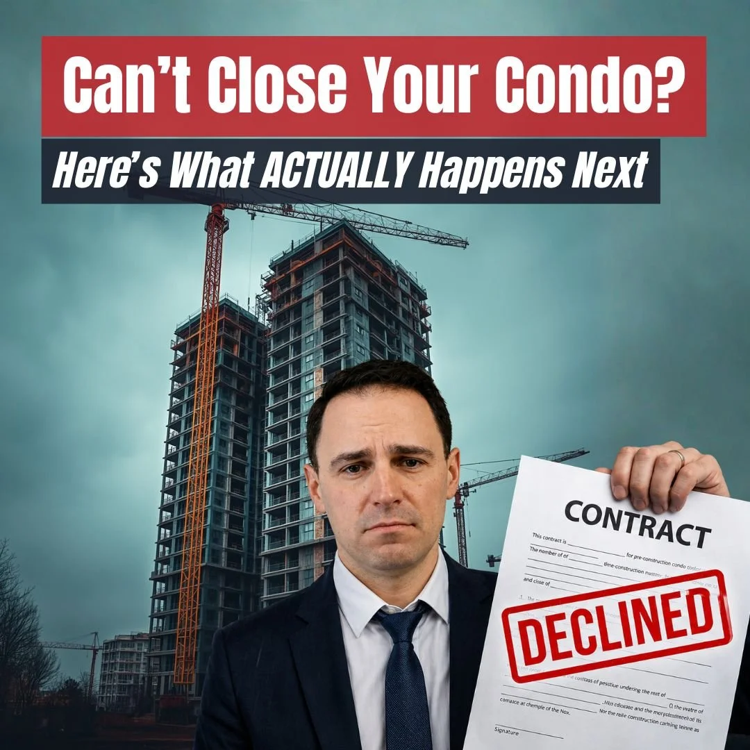 What Happens If You Do Not Close On Your Pre-Construction Condo Purchase?