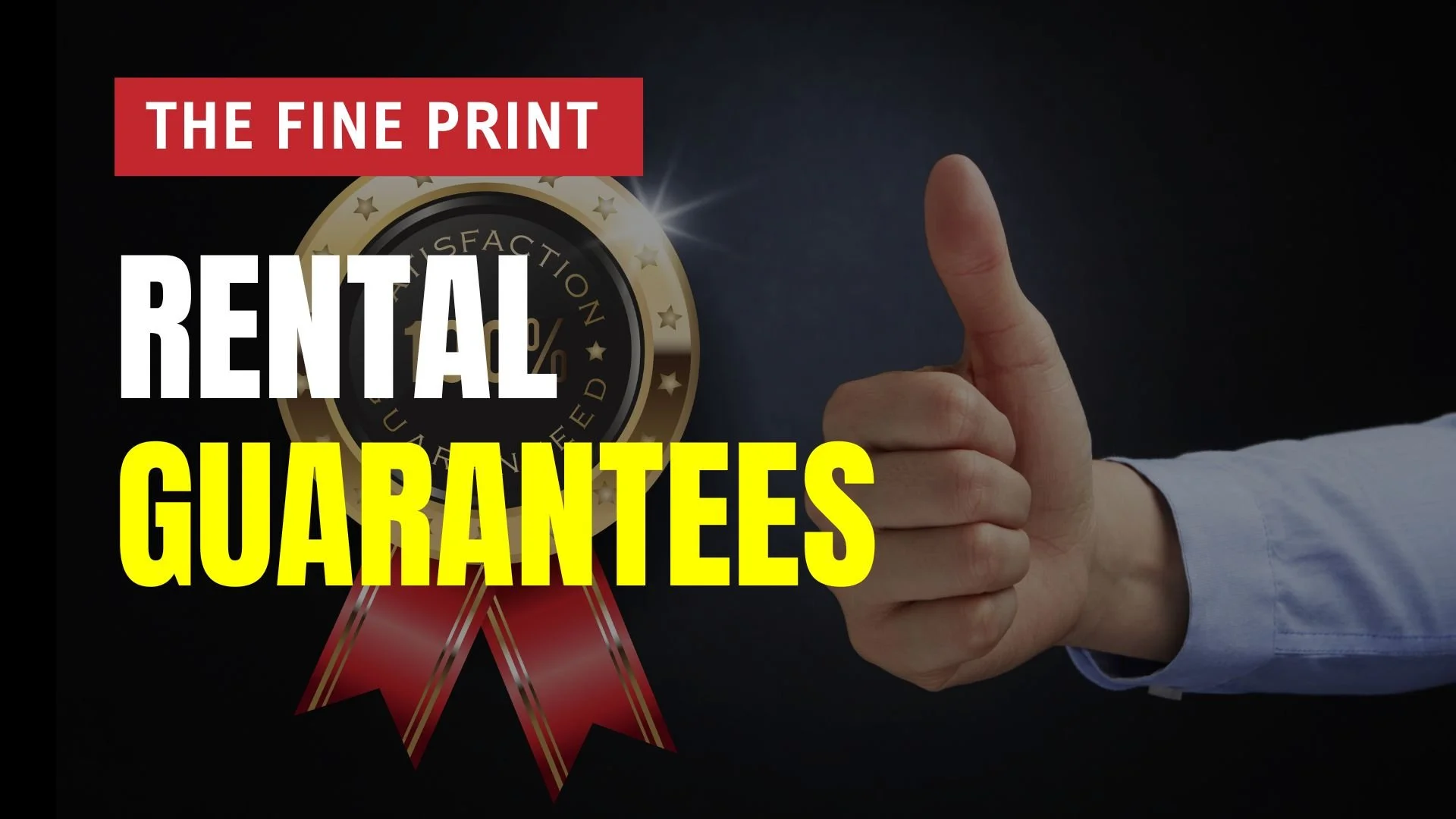 Complete Guide to Rental Guarantees (RG) - Truman Homes Edition — Condo ...