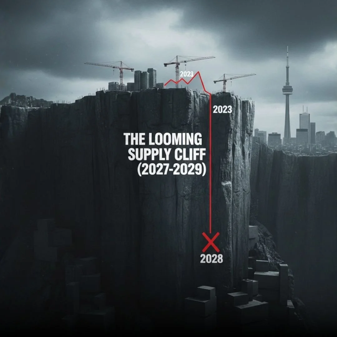 A Looming Supply Cliff is coming to Toronto & GTA