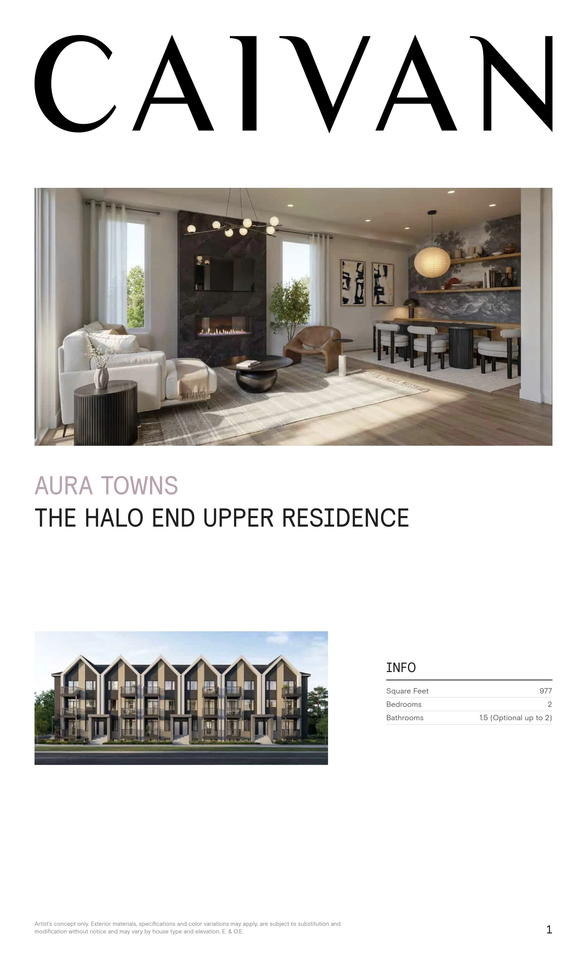 Aura Lakeview Village Upper FloorPlan