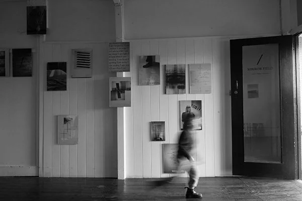 Unfinished Songs and Pictures exhibition, installation view at Mirror Field studio, Narooma. Photo: Liz McCrystal