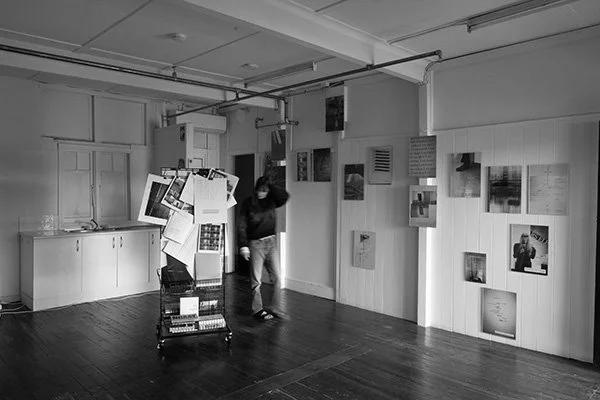 Unfinished Songs and Pictures exhibition, installation view at Mirror Field studio, Narooma. Photo: Liz McCrystal