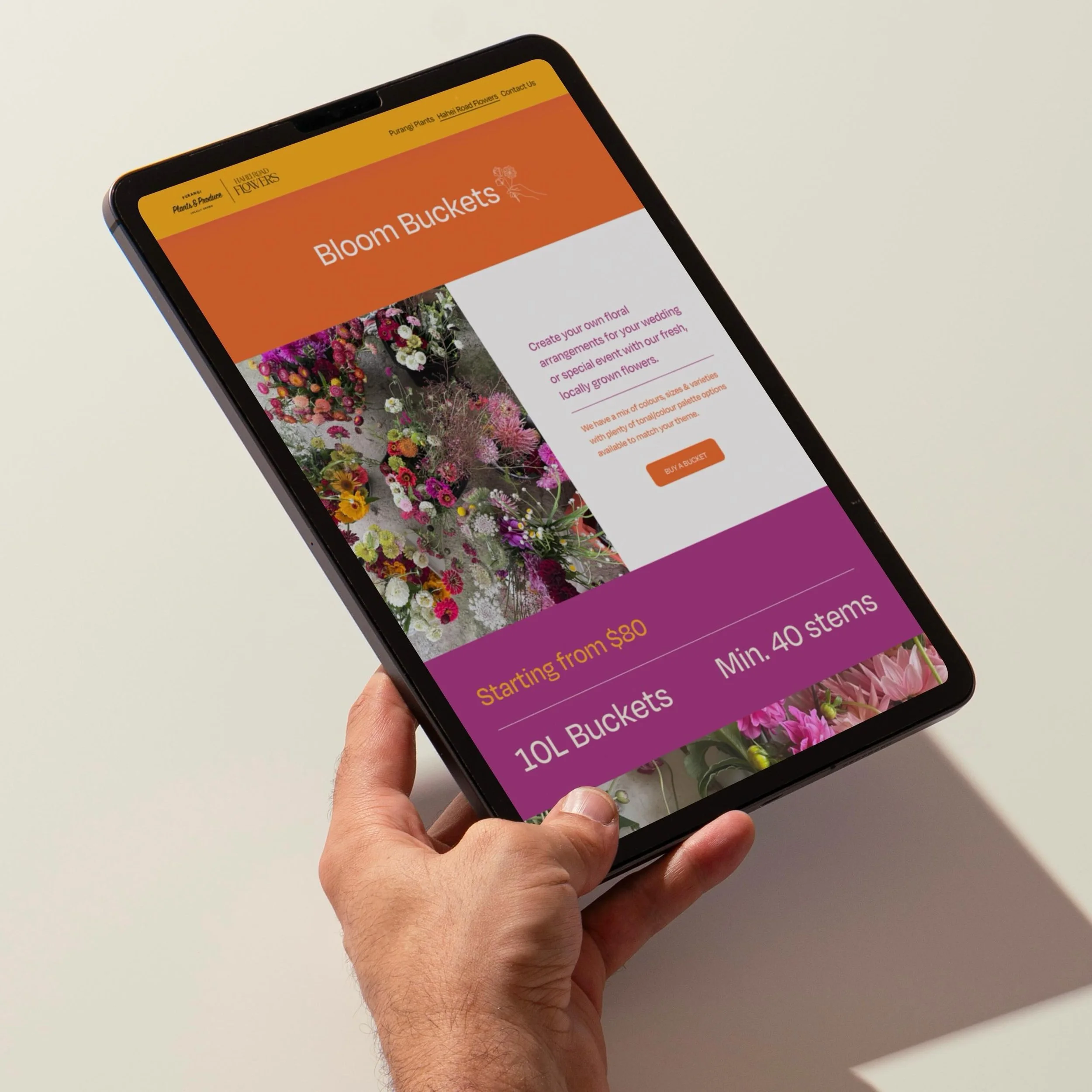 A little update to @purangiplants website this week! They&rsquo;ve pivoted slightly and no longer have an online shop but are now offering bloom buckets and wholesale flowers for florists. But don&rsquo;t panic! You can still pick up fresh bunches fo