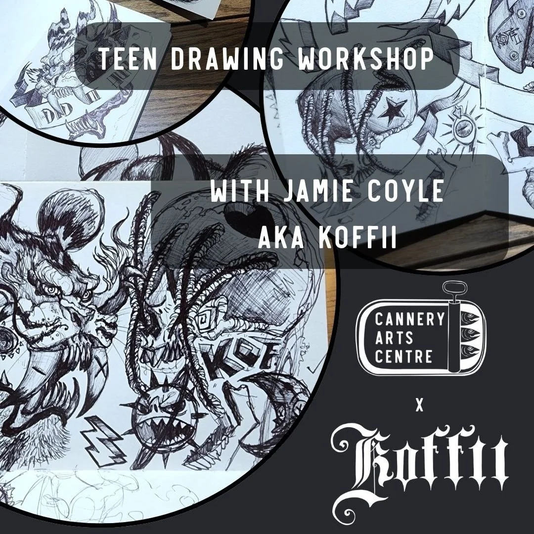 A Sketchbook Club with Jamie Coyle aka Koffii (strictly 13+)