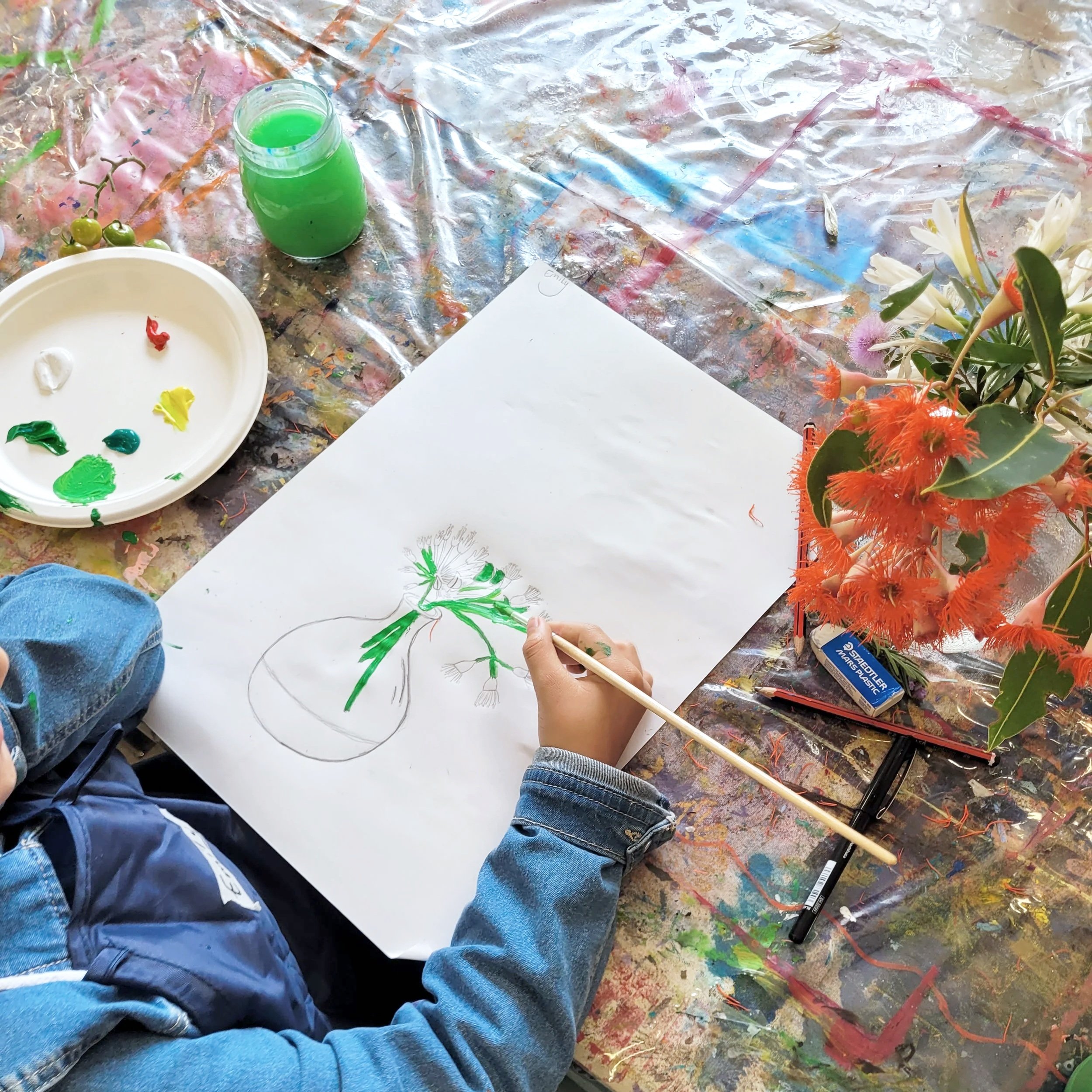 KickArts: Wildflower Still Life 5+