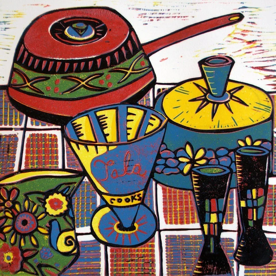 Art Lab: Reduction Linocut  