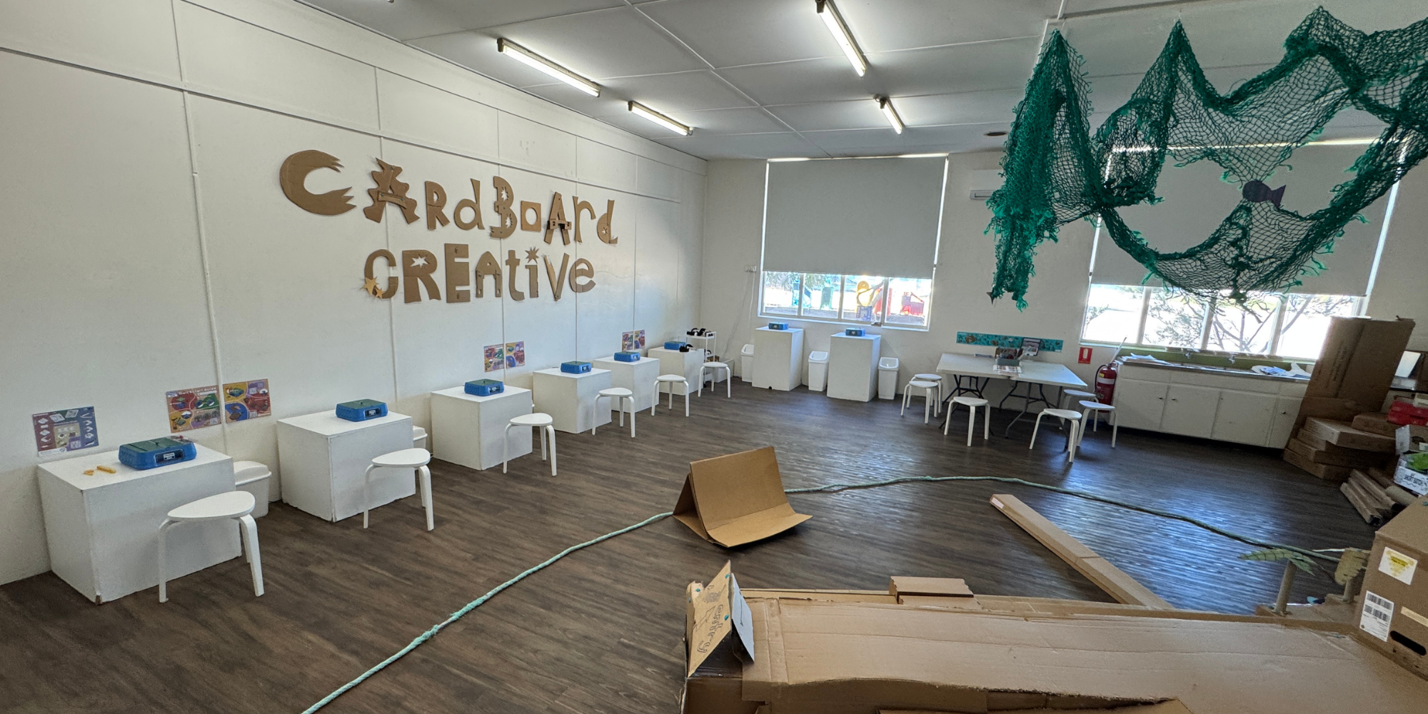   Cardboard Creative , 2026. Image by Katie Witt. 