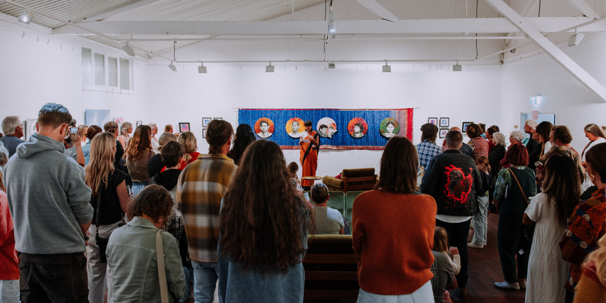  Rani Fankha,  RE:Connecting,  2025. Photo by Rosie Henderson. 