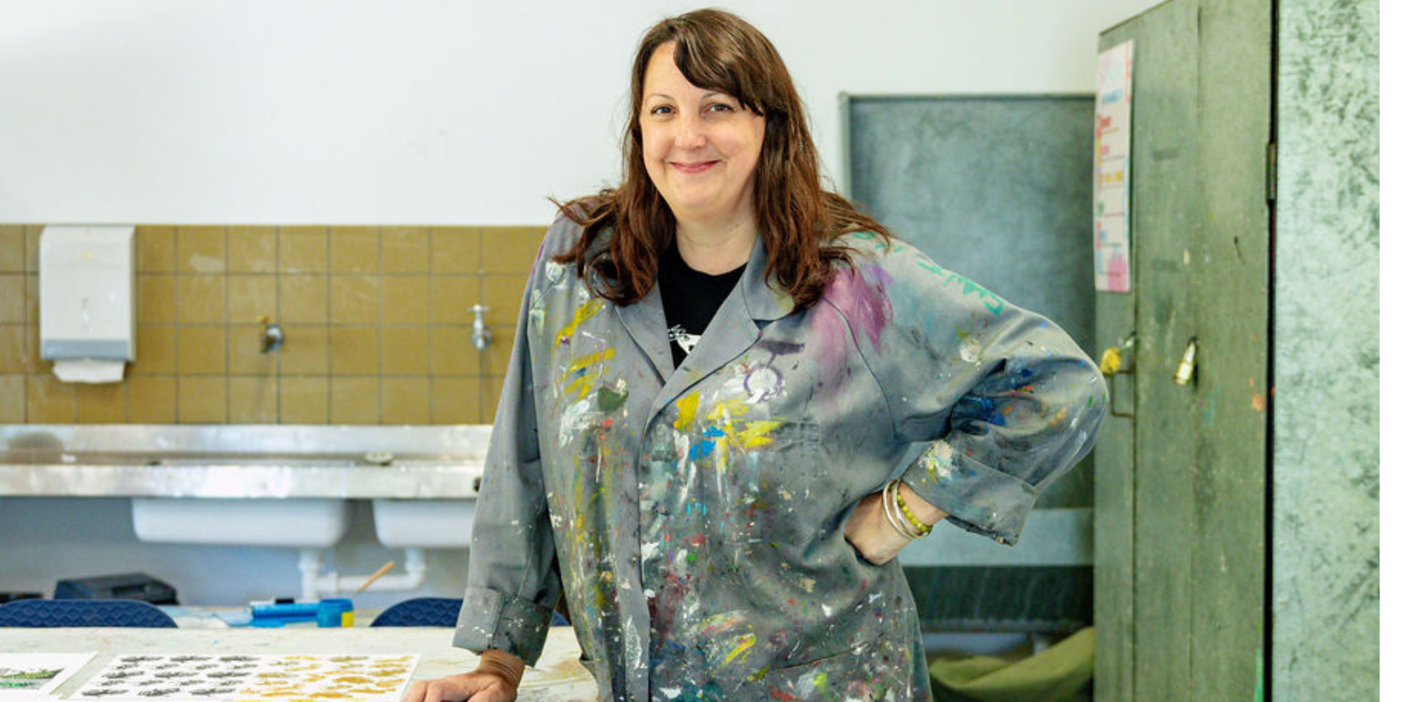  Samantha Thomson, AIR (ArtLab &amp; KickArts) 2026. Photo by Rosie Henderson. 