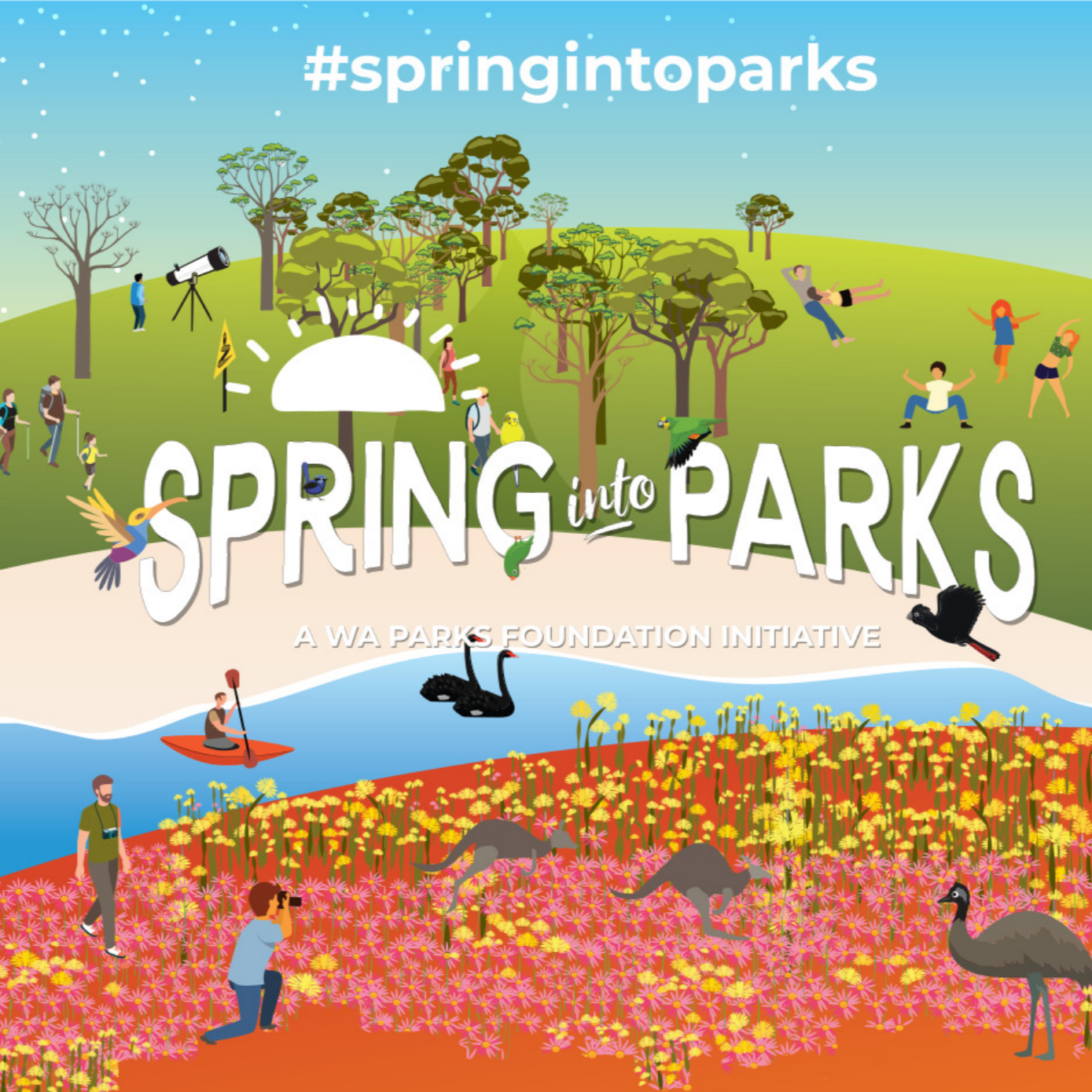 Gather & Grow : Spring into Parks