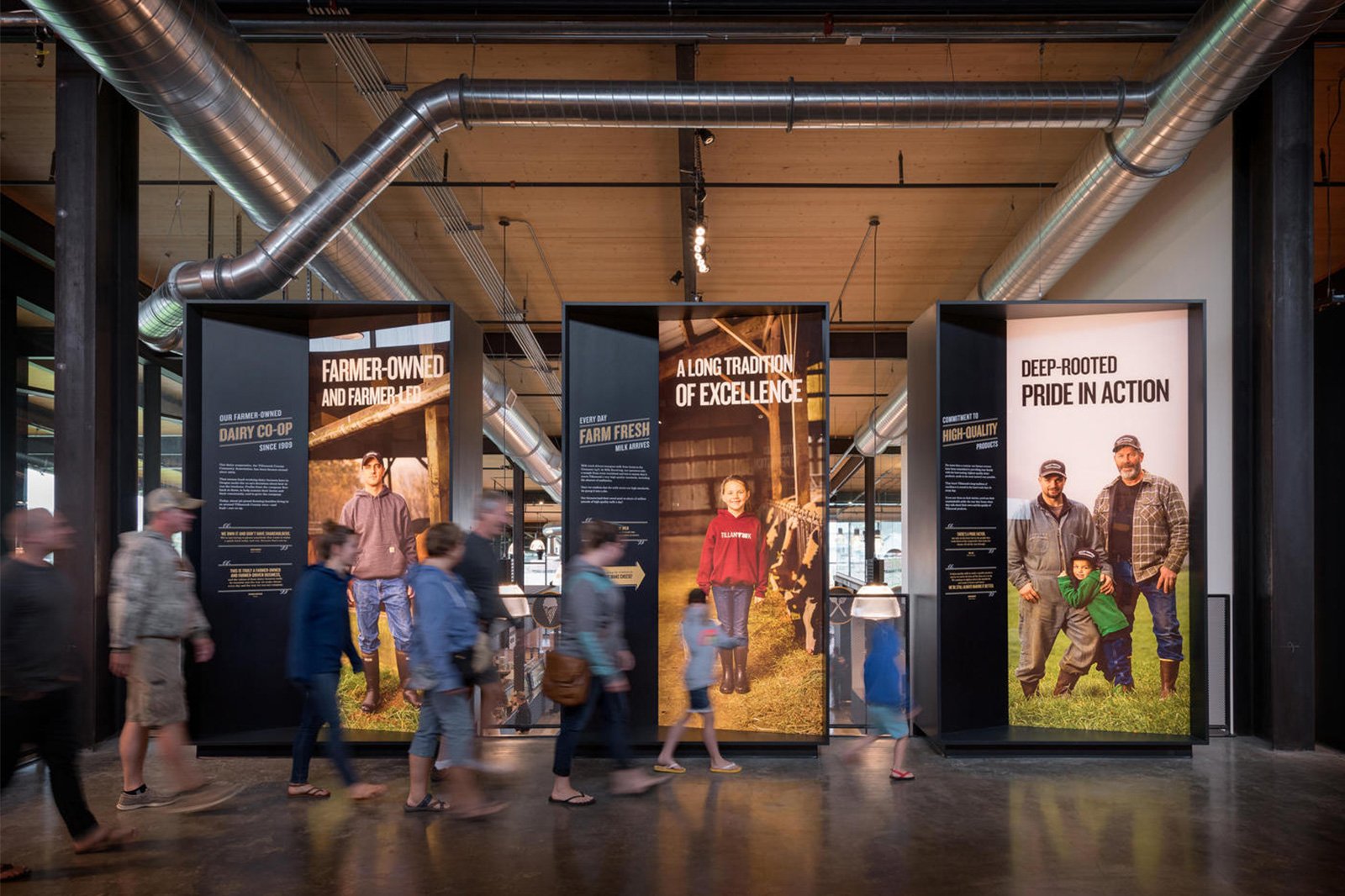tillamook creamery visitor center - olson kundig