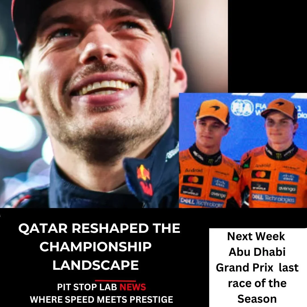 Qatar F1 Shakes the Championship: Three Drivers, One Crown