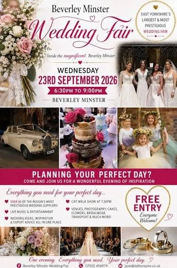 Beverley Minster Wedding Fair