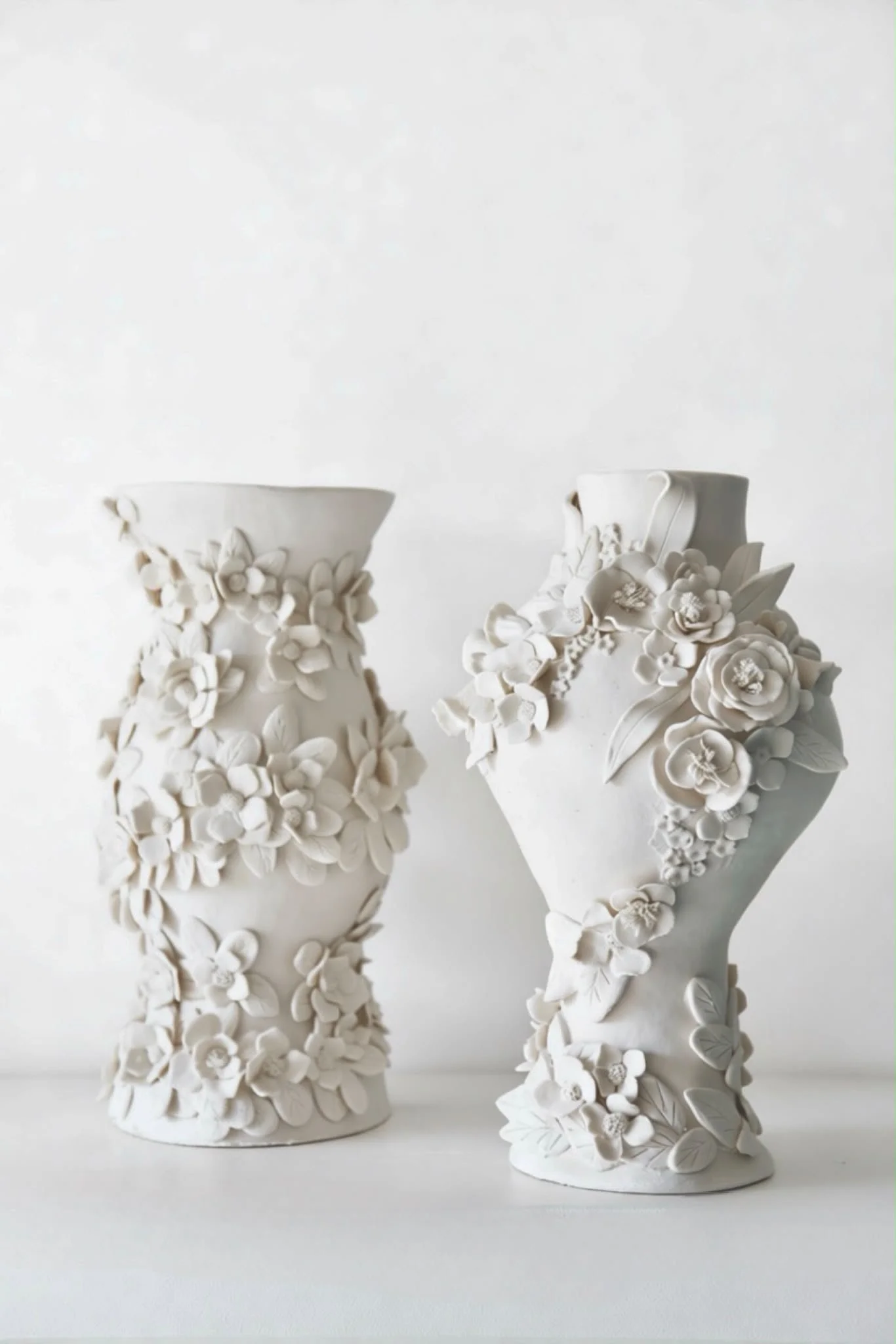 Porcelain Floral Vase