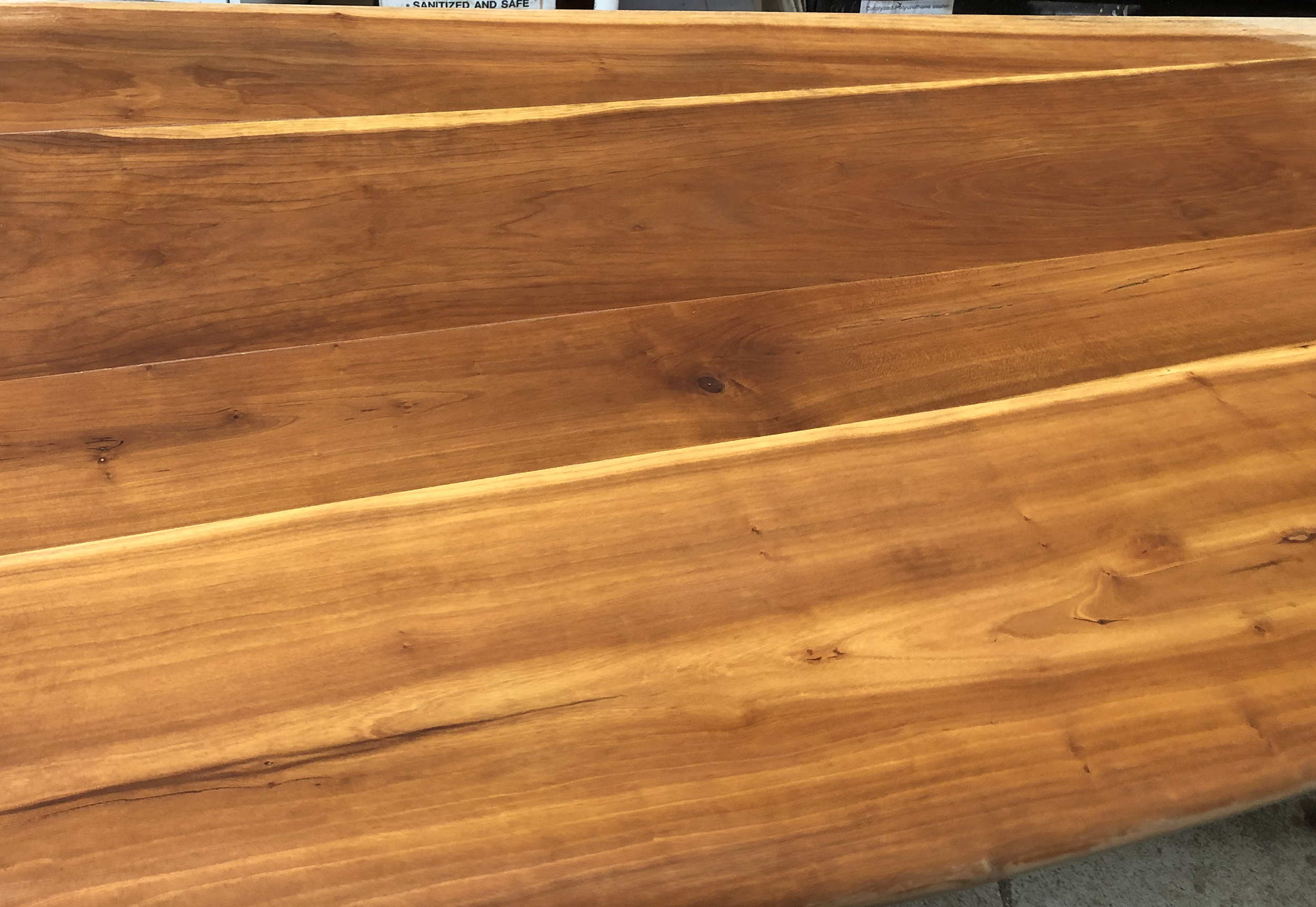 Cherry Wood Mid Century Modern Restoration