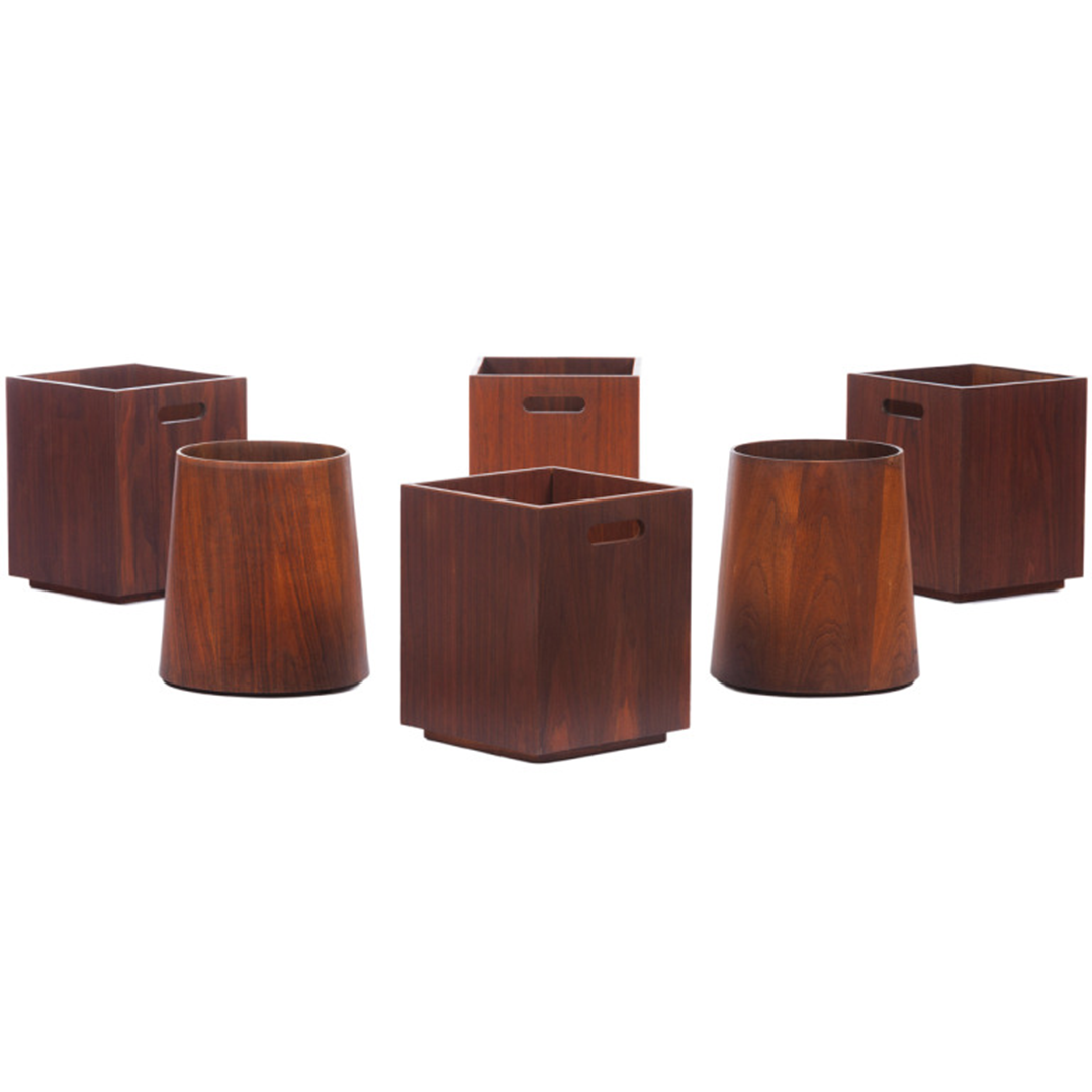 Teak Waste Basket Restoration