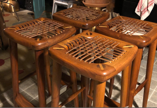 Sam Maloof Stool Restoration