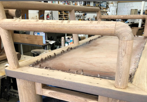 Mid Century Sofa Repair