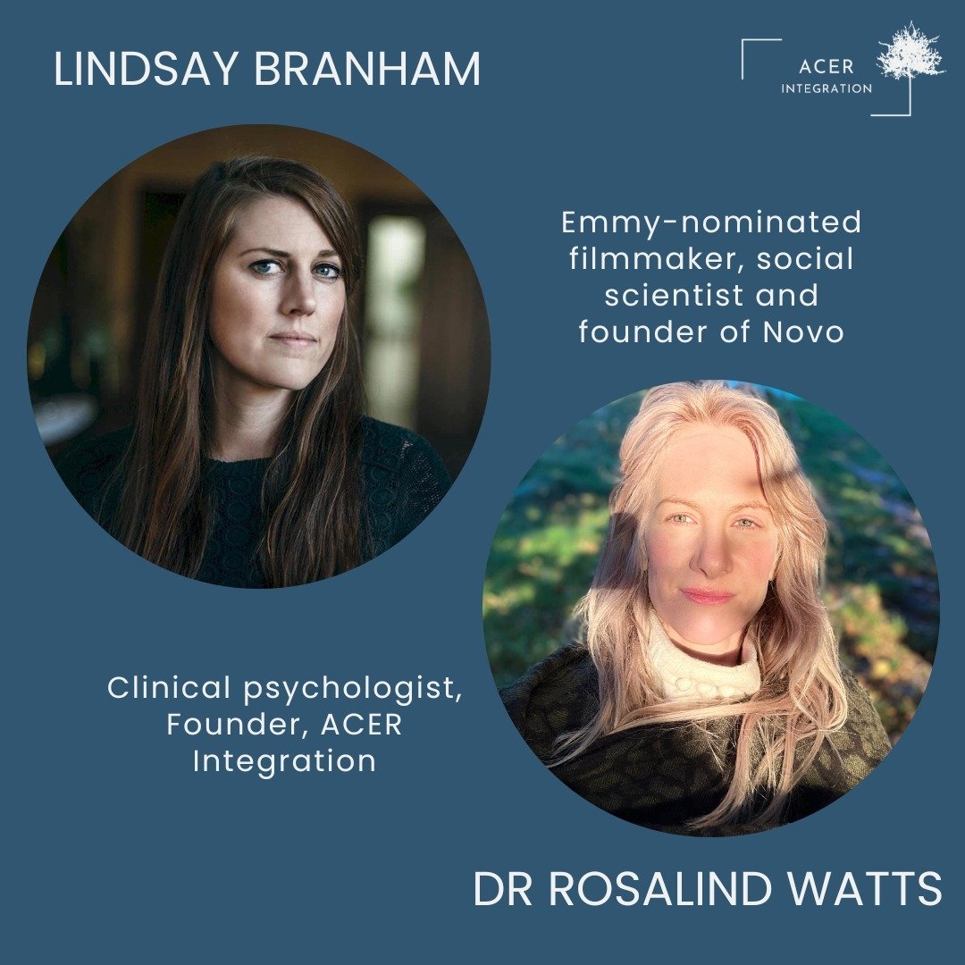 This month, @acerintegration founder, @drrosalindwatts spoke with Emmy-nominated filmmaker, social scientist, eco-doula and author @lindsaylaurenne 
.
Ros says&quot;
&quot;This is one of my favourite ever Woodland Walks. 
.
Lindsay Branham is an Emmy