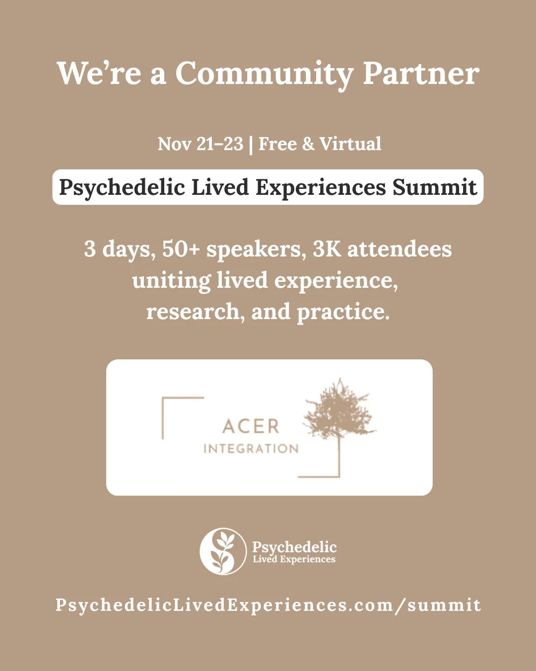 Join the first-ever Psychedelic Lived Experiences Summit. This event is bridging clinical science and lived expertise with nuance and wisdom. This summit moves beyond hype and fear to explore the real-world impact of psychedelic healing, revealing th
