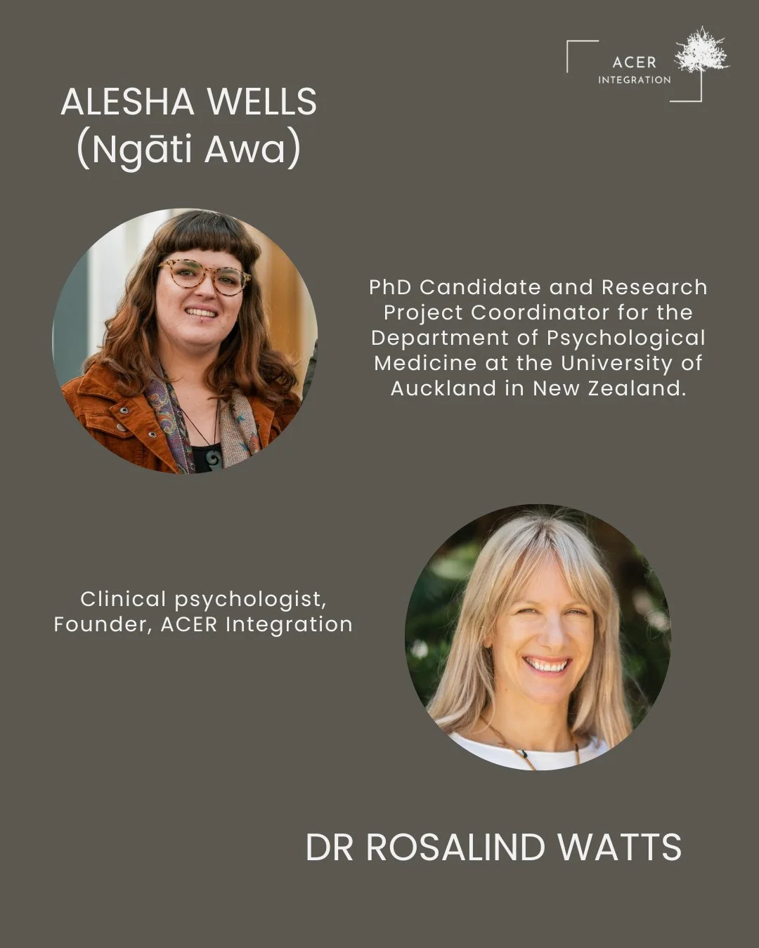 This month, Ros speaks with Alesha Wells - doctoral candidate at the University of Auckland, Faculty of Medical and Health Sciences, in Aotearoa New Zealand. Her publications include &lsquo;A Cross-Sectional Survey Investigating Māori and Non-Māori C