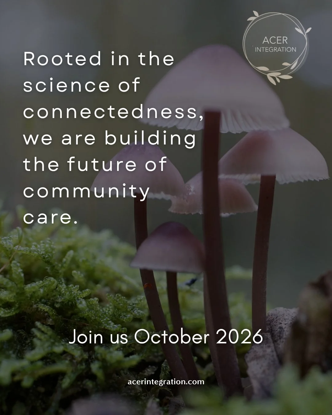 What might it look like to create communities where connection, belonging and collective wellbeing are not an afterthought, but part of how we care for one another?⁠
.⁠
ACER Integration brings together science, practice and lived experience to explor