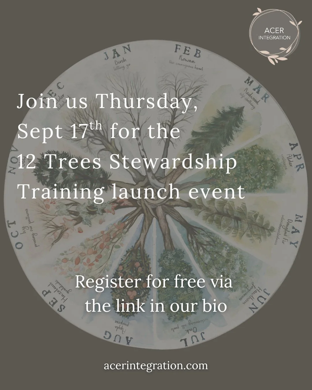 Could you be part of the next generation of circle leaders?
.
For nearly five years, @acerintegration has been holding online spaces for connection, reflection and integration. Now, we&rsquo;re taking the next step.
.
On Thursday 17 September at 7pm 