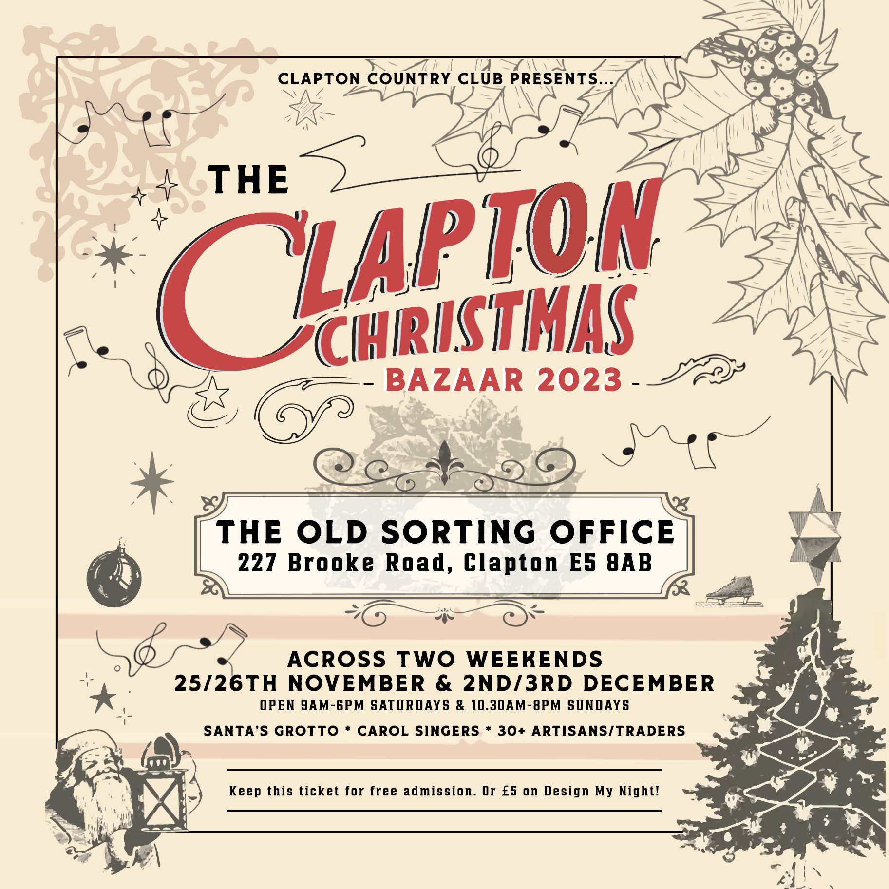 Clapton Christmas Bazaar