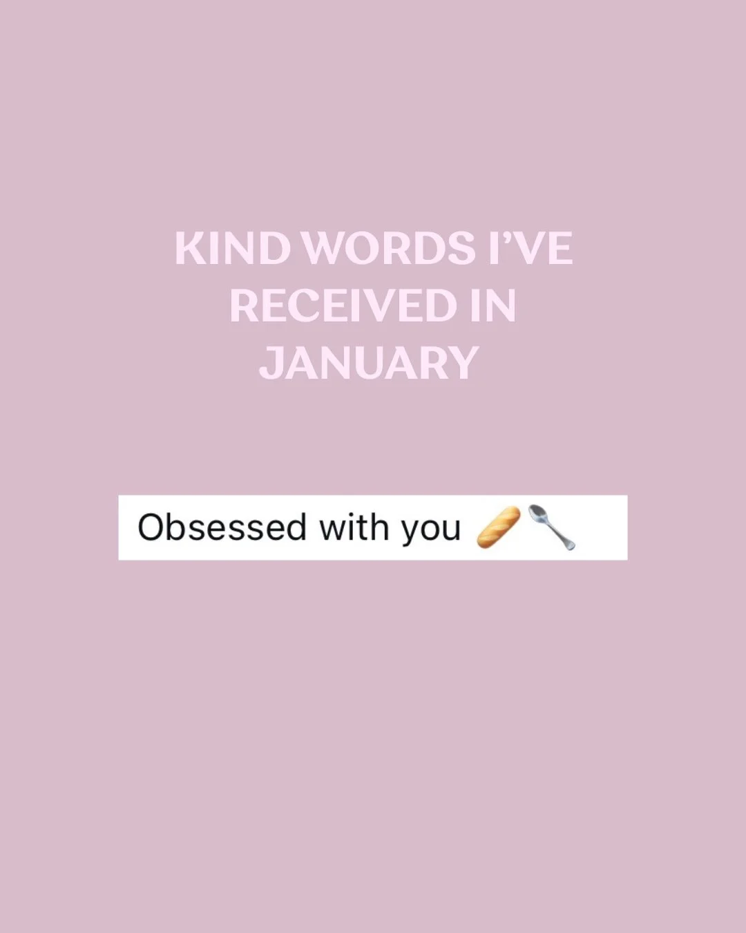 January&rsquo;s DMs and Emails are definitely less intense than December (which I love, because as a big people pleaser, wanting everyone to be happy with their order can feel a bit overwhelming at Christmas). So I&rsquo;ve been enjoying the little c