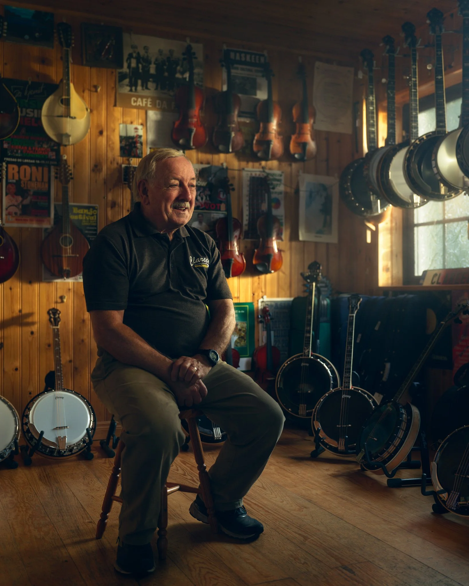 Tom Cussen, Banjo player & Craftsman