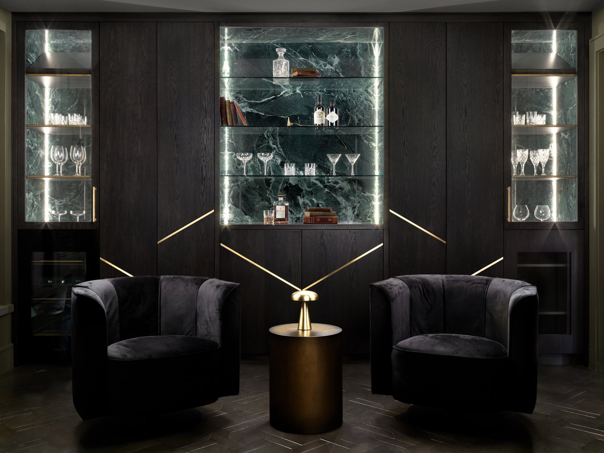 Black & Gold interior Design