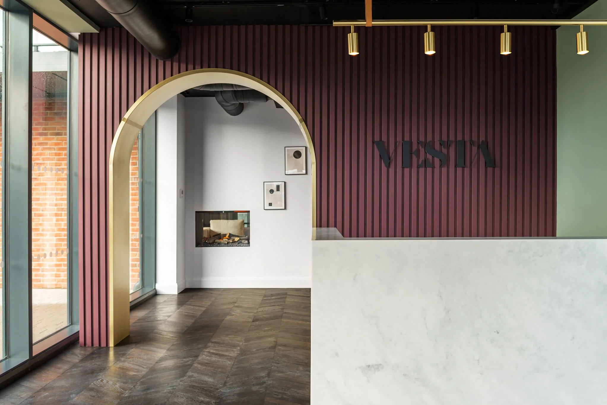 Vesta Corporate reception area