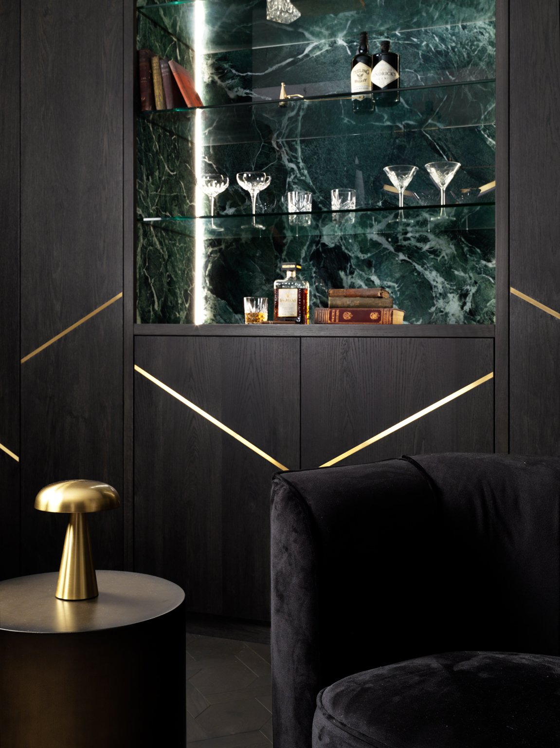 Black & Gold interior Design
