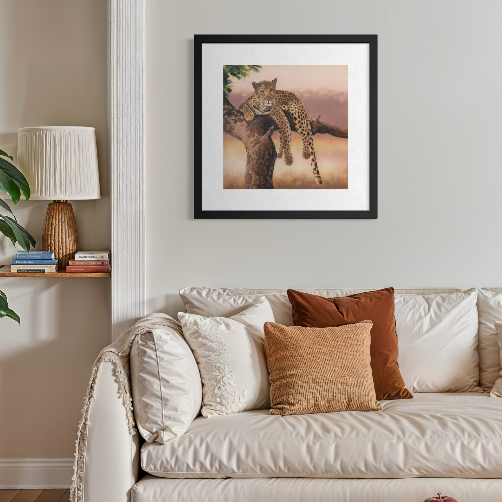 Leopard Original 'The Watcher'