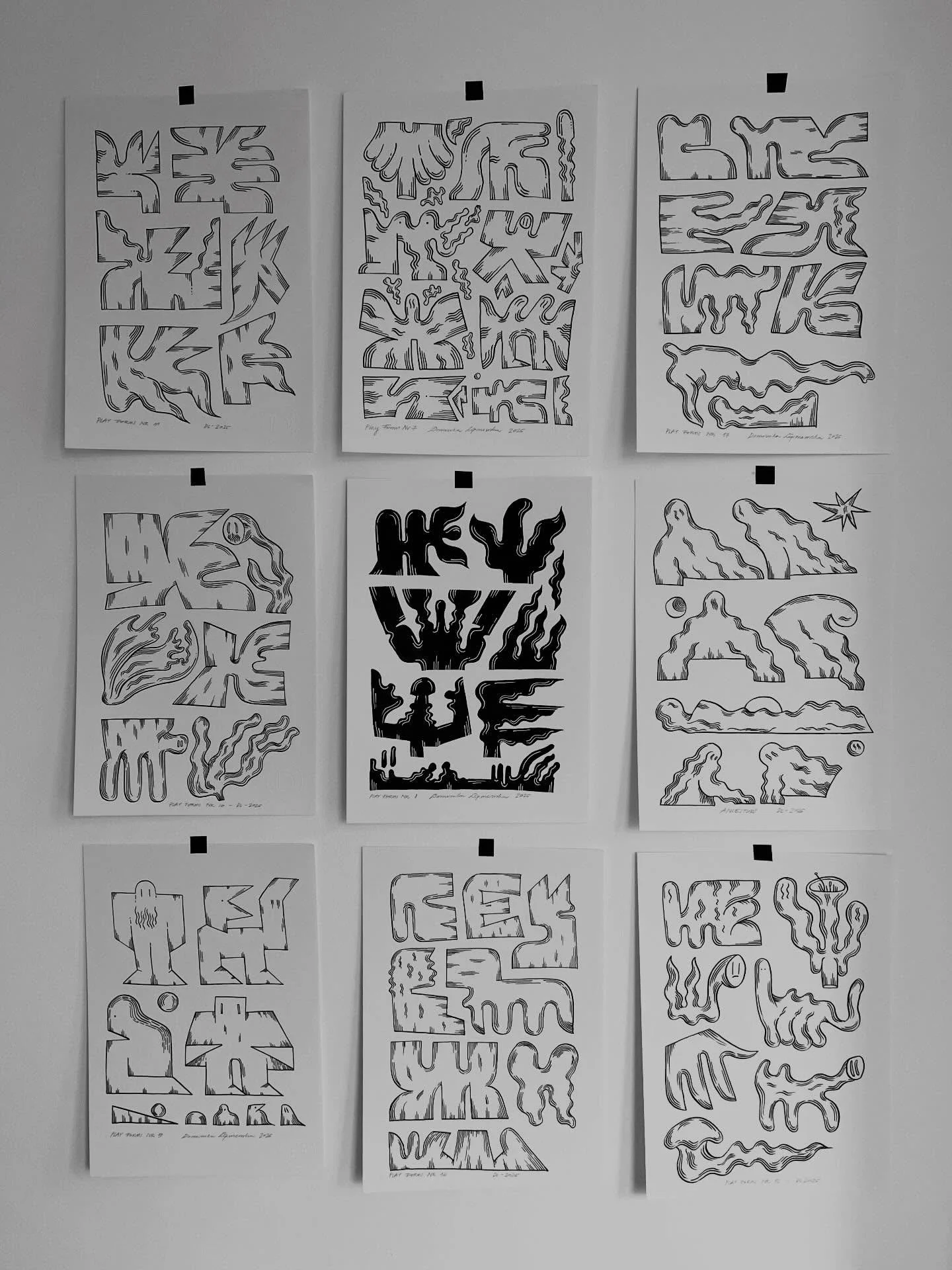 Drawings spam▪️Play Forms spam◾️ all available in my shop 〰️ link in bio
.
.
.
#artforsale #drawings #blackandwhiteart #originalartwork #dominika_lipniewska