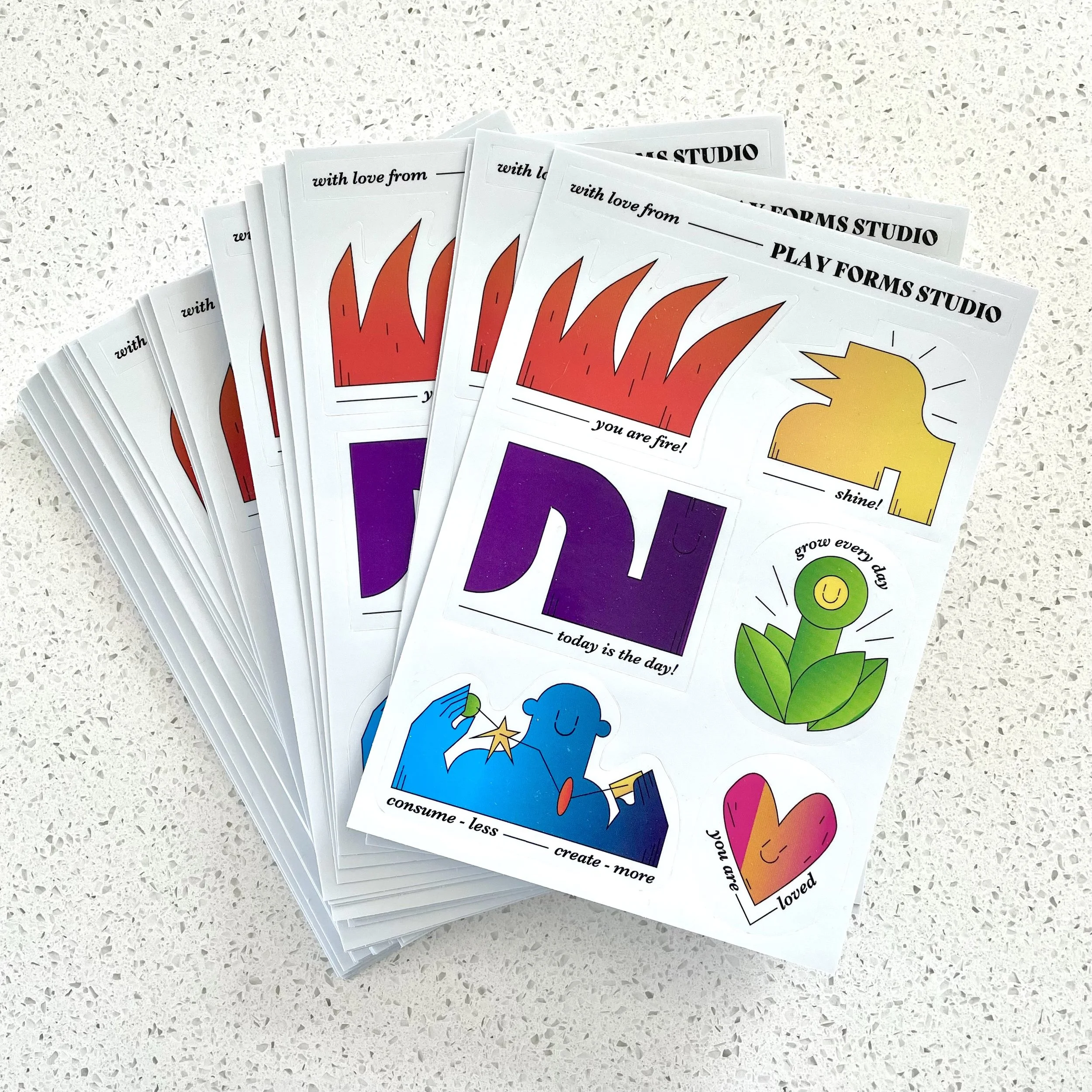 HAPPY STICKERS