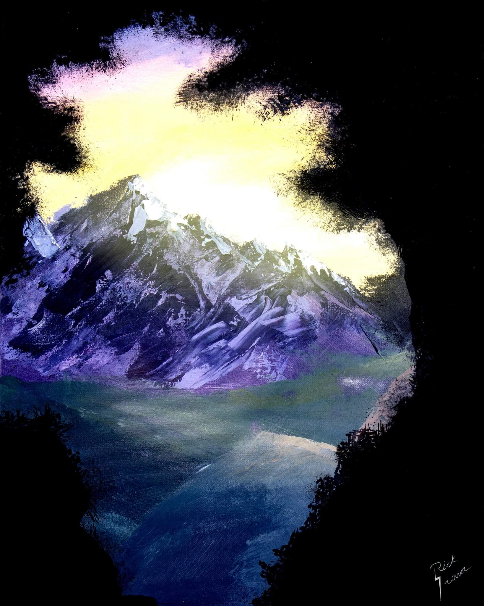 From Darkness to Light
16" x 20" - $400