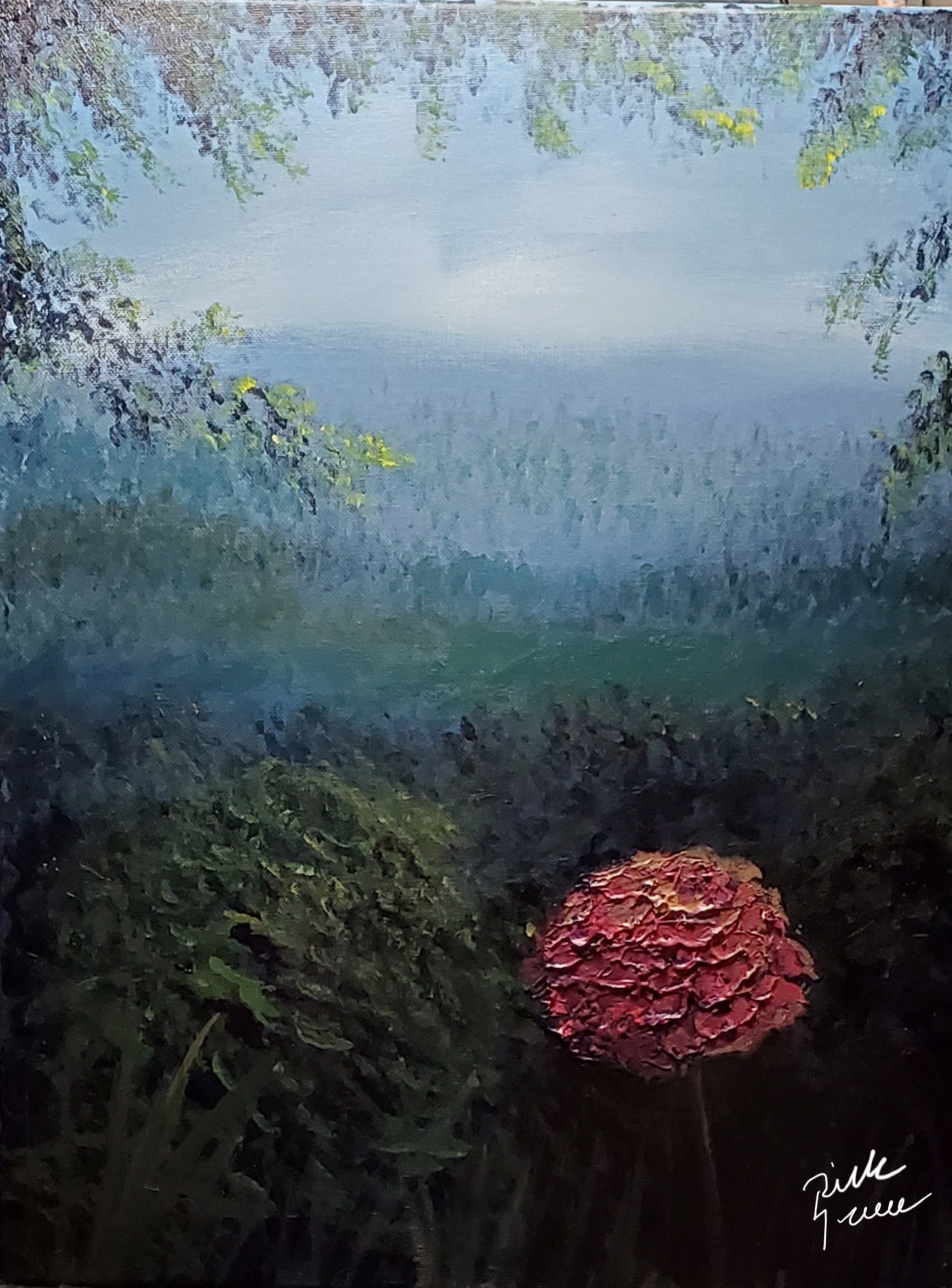 Forsaken Forest Flower
16" x 20" - SOLD