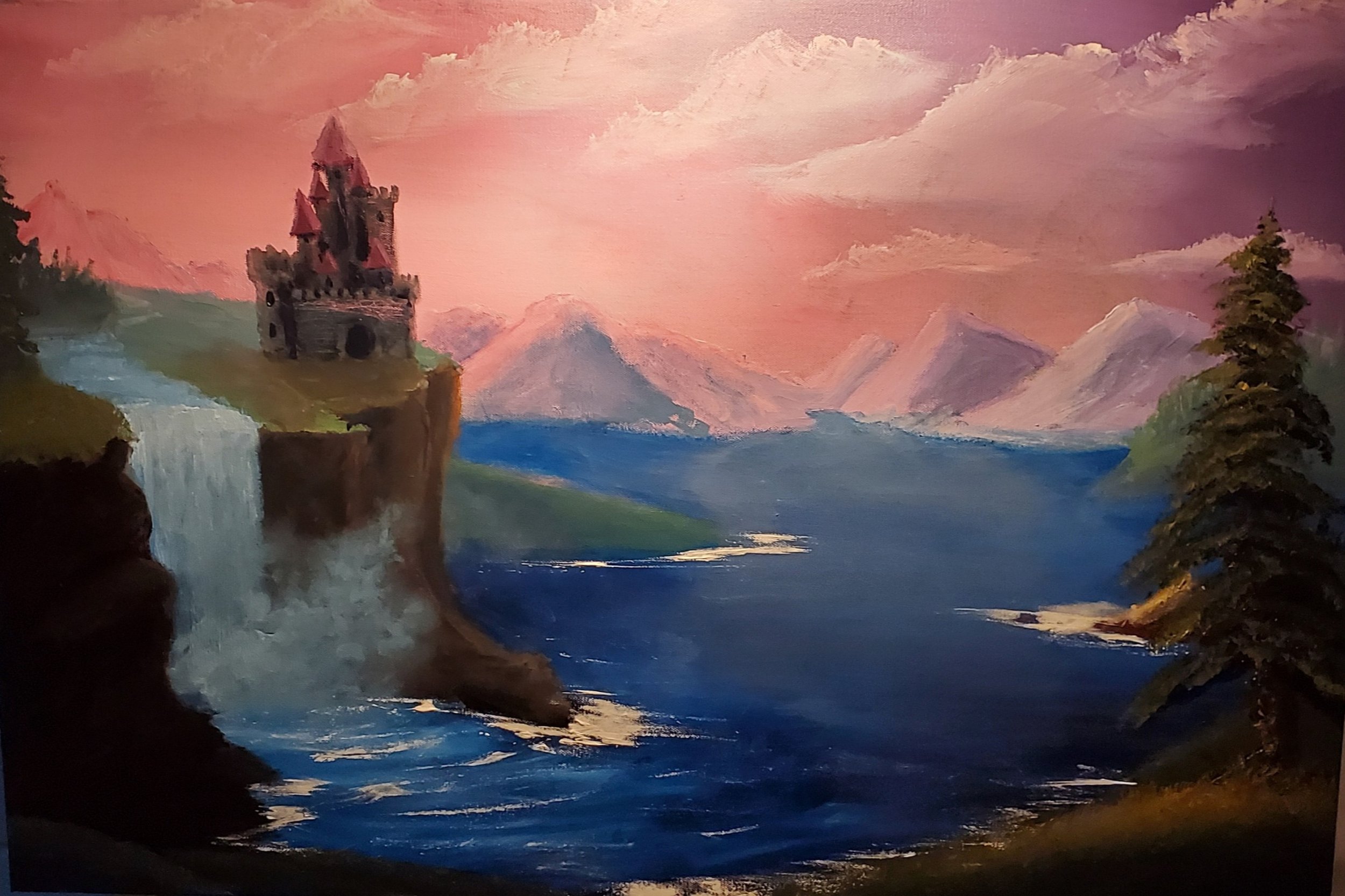 The Castle on Heaven's Vista
24" x 36" - $800