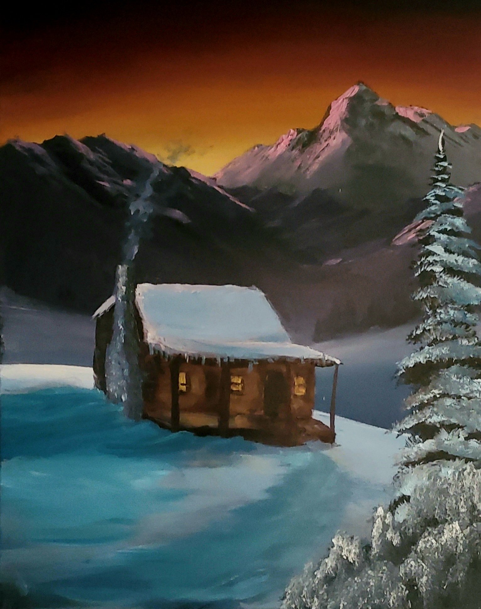 Warm Winter
18" x 24" - $500